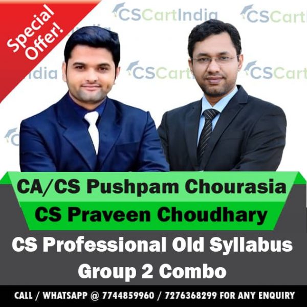 CS Professional Group 2 Video Lectures Combo