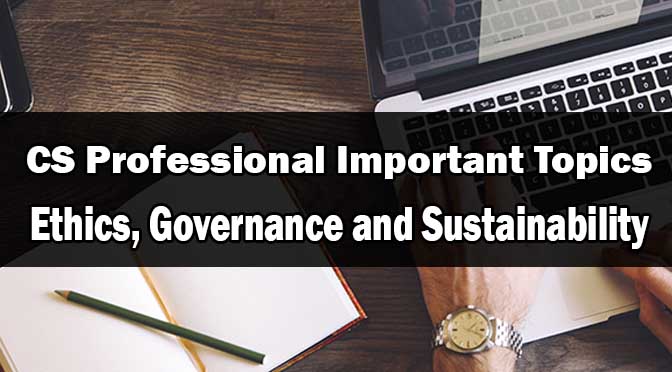 CS Professional Ethics Governance Sustainability Important Topics
