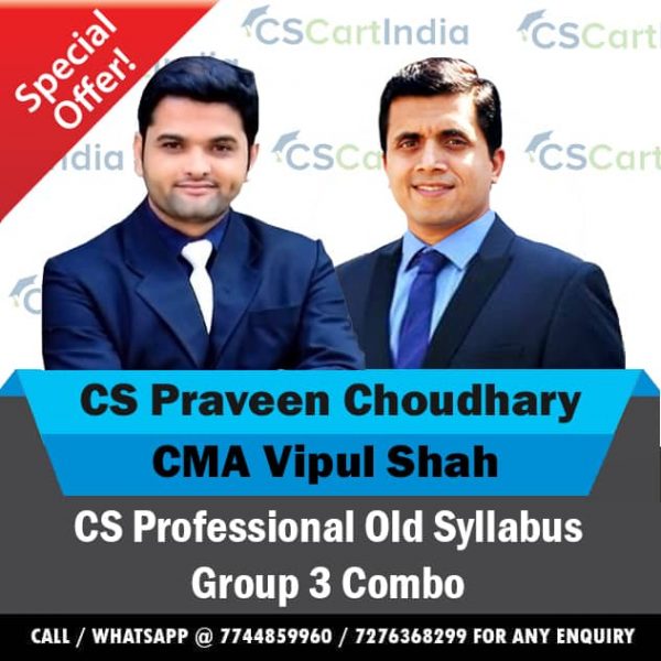 CS Professional Group 3 Video Lectures Combo