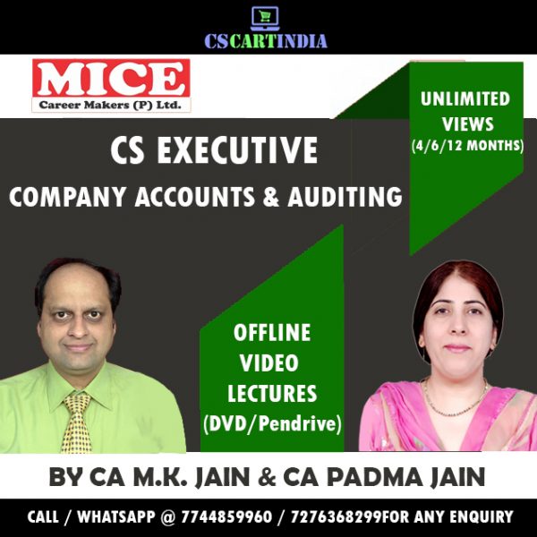 cs executive company accounts video