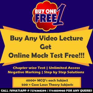 CS Executive Tax Laws Fastrack Video Lectures by CMA Vipul Shah
