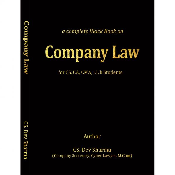Company Law Book BY CS Dev Sharma