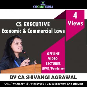 CS Executive Economic and Commercial Laws Video Lectures by CA Shivangi Agrawal