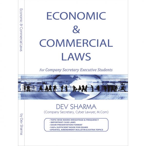 Economic & Commercial Laws Book BY CS Dev Sharma