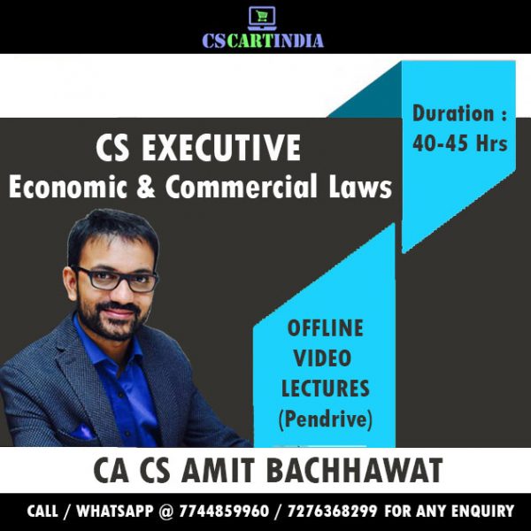CA CS Amit Bachhawat CS Executive ILGL Video Lectures
