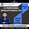 CS Praveen Choudhary CS Professional Advance Company Law Video Lectures