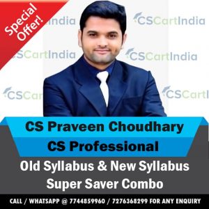 CS Praveen Choudhary CS Professional All Law Subjects
