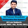 CS Praveen Choudhary CS Executive New Syllabus Law Subjects Video Lectures