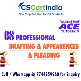 CS Professional Drafting Online Video Lectures