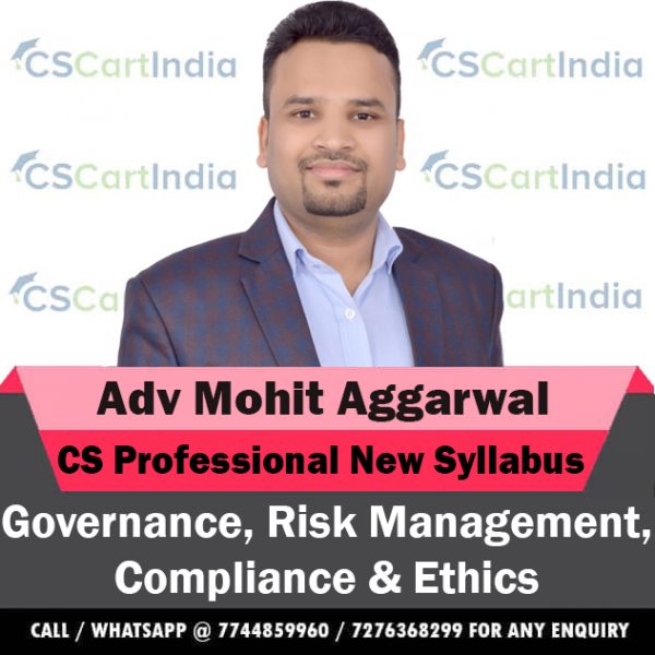 CS Professional New Syllabus GRMCE Video Lectures by Adv Mohit Aggarwal