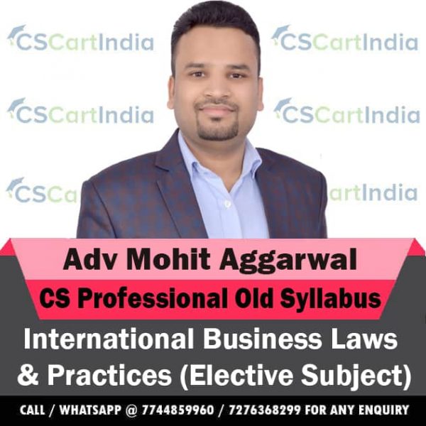 CS Professional International Business Laws Video Lectures