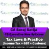 CS Executive Tax Laws Video Lectures by CA Suraj Satija