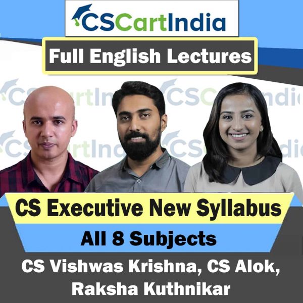 CS Executive New Syllabus Full English Video Lectures