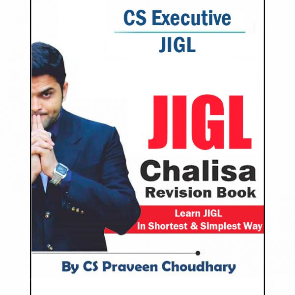 CS Executive JIGL Chalisa (Revision Book)